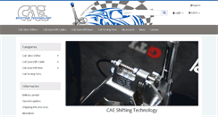 Desktop Screenshot of cae-racing.de